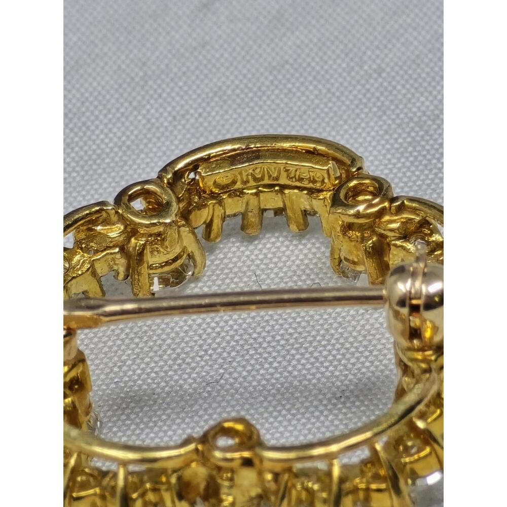 Vtg Kurt Wayne 18k Gold 1.74ctw Master Diamond Br… - image 7